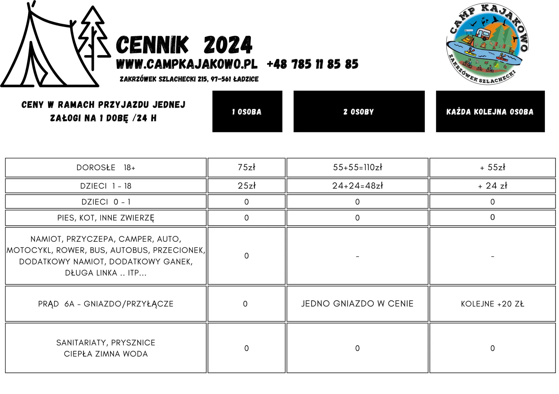 Cennik 2024