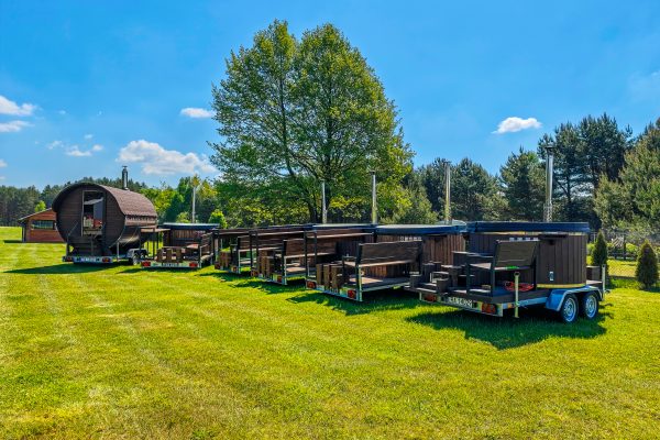 Mobilna Bania i Sauna na terenie CampKAJAKOWO